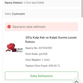 Teslimat Sorunu Ve Müşteri Hizmetleri Eksikliği