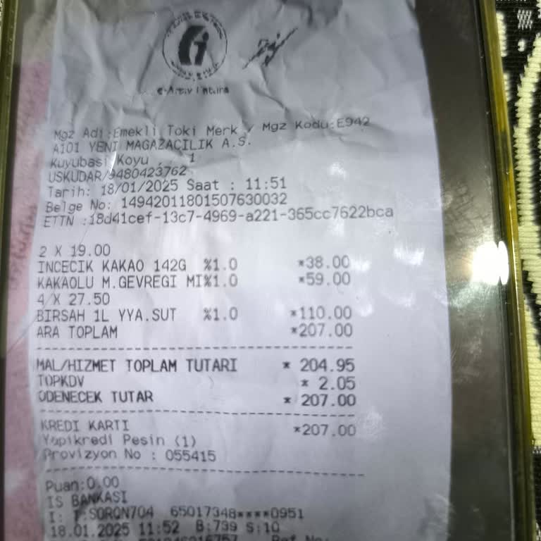 Yanlış Ürün Barkodu: Pofuduk Kakao Yerine Süt