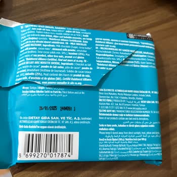 Fındıklı Tambol Çikolatalarda Beklenmedik Tat Sorunu