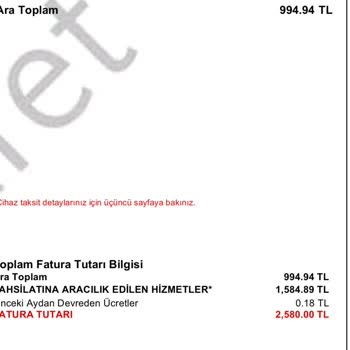 Yanlış Fatura Tutarı Ve Düzeltme Talebi