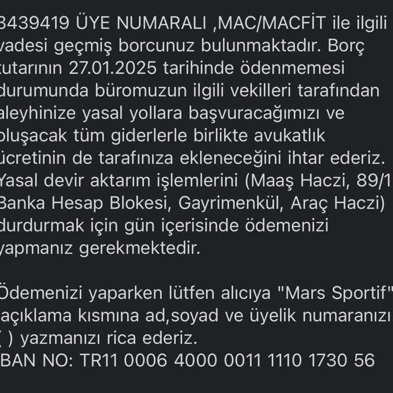 Macfit Üyelik İptalinde Uçuk Cayma Bedeli Şoku