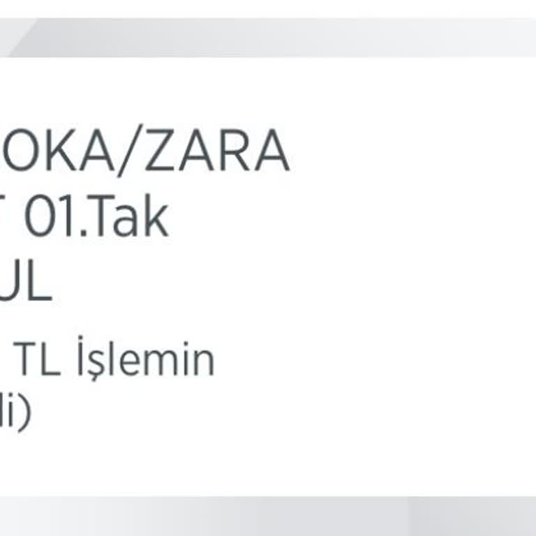 Zara Alışverişinde Fazladan Ücret Çekimi Sorunu