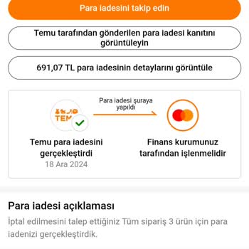Temu Alışverişinde İade Sorunu