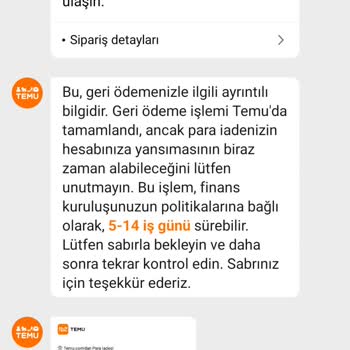 Temu Alışverişinde İade Sorunu
