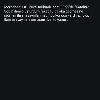 Letgo İlan Yayınlanmama Sorunu: Çözüm Bekleyen Müşteri