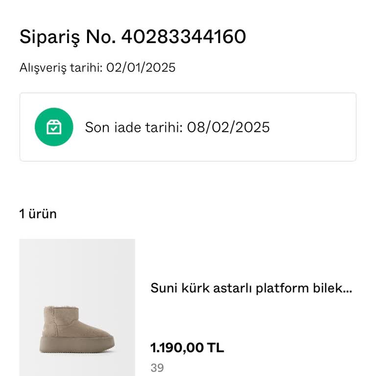 Teslim Edilmeyen Ürün Ve Yetersiz Müşteri Hizmeti