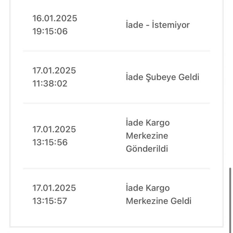 Zara Siparişim Teslim Edilmedi Ve Yanlış İade Süreci