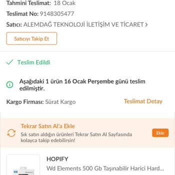 Alemdağ Teknoloji İletişim ve Ticaret Paramı İade Edin