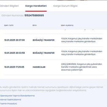 Kaybolan Kargo Ve İlgisizlik Sorunu