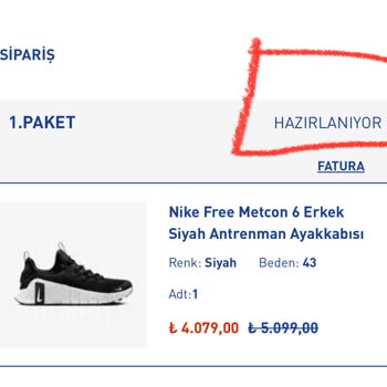 Intersport 27 Gündür Kargolanmayan Ürün Ve Çözülemeyen Müşteri Hizmetleri Sorunu