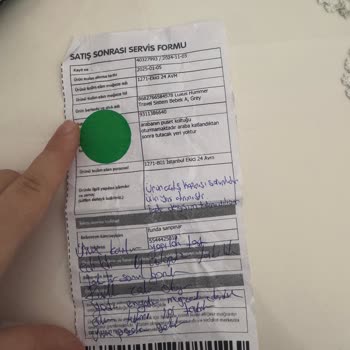 Bebek Arabası Sorunu Ve Yetersiz Servis Desteği