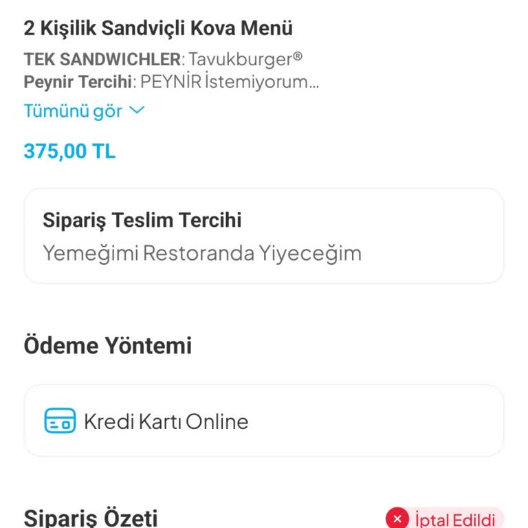 İade Bekleyen Sipariş Sorunu