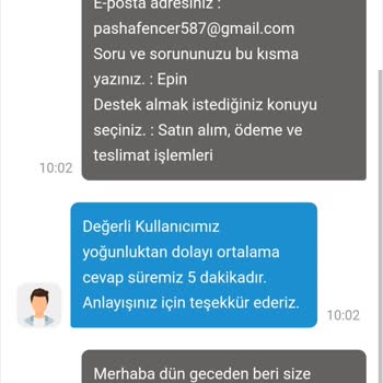 Epin.com.tr'den Alınan E-pin Teslim Edilmedi