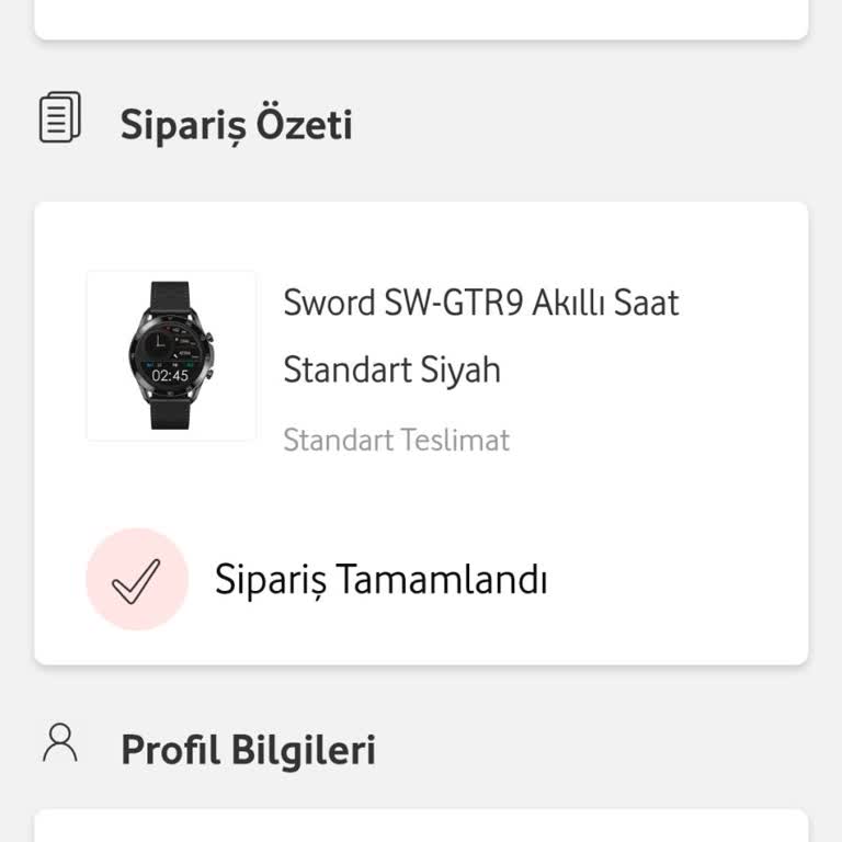 Vodafone'dan Aldığım Akıllı Saatin Sorunları Çözülmüyor