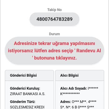 Kredi Kartım Adresimde Olmama Rağmen Teslim Edilmedi