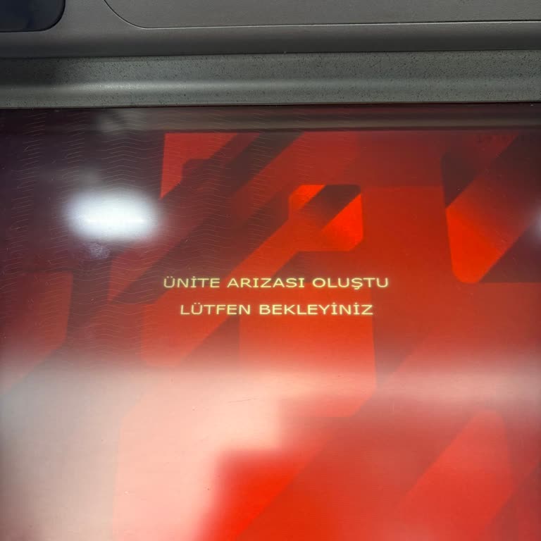 ATM Paramı Yuttu: Acil Çözüm Bekliyorum
