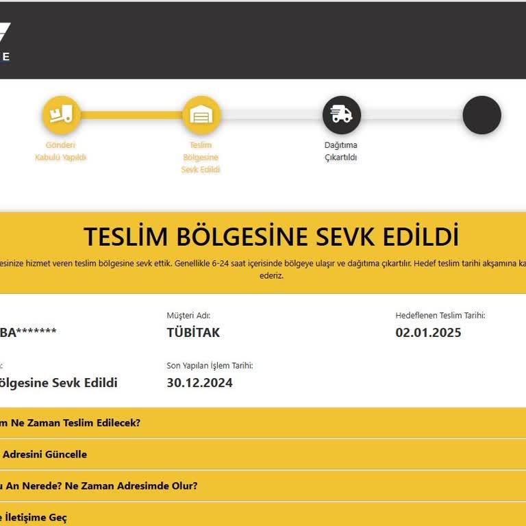Kargo Teslimatında Büyük Sorunlar Ve İletişimsizlik