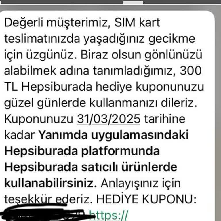Vodafone Hat Teslimatında Sürekli Gecikme Ve İlgisizlik