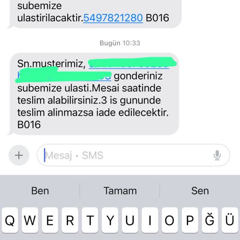Aras Kargo Velimeşe Şubesi Teslimat Sorunları