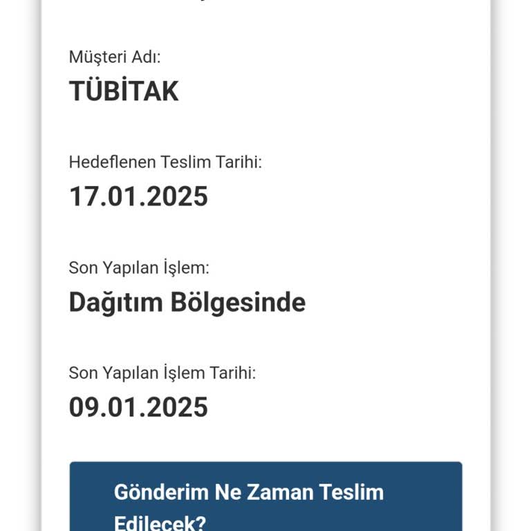 Kargo Teslimatında Gecikme Ve Müşteri Hizmetleri İlgisizliği