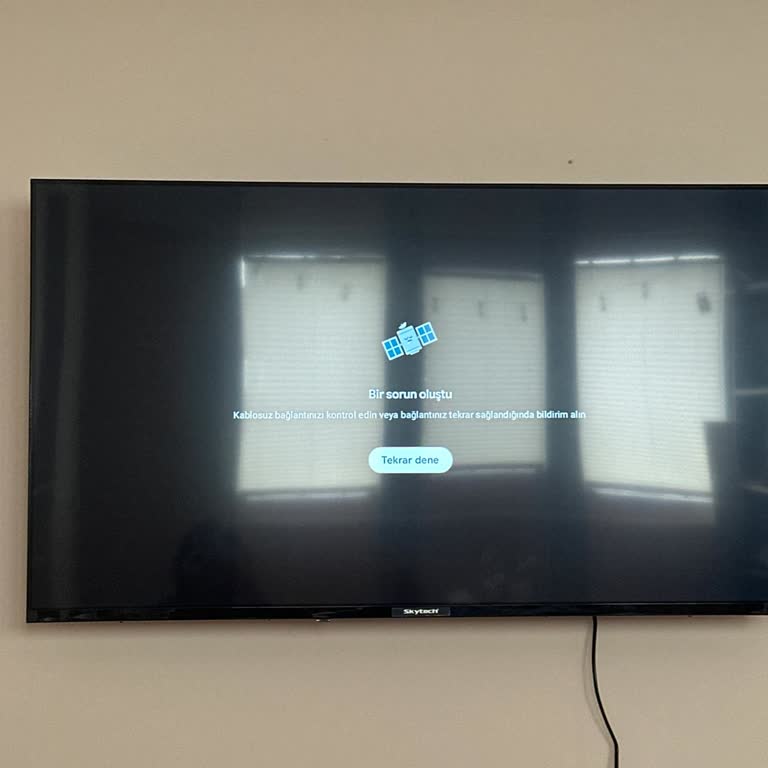 Televizyonumda Google Play Bağlantı Sorunu
