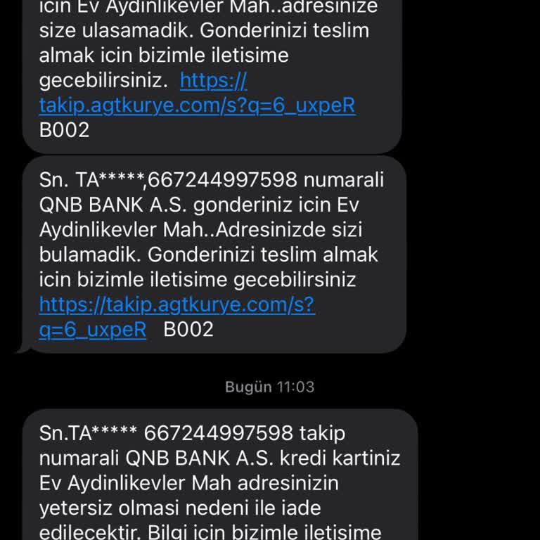 Kayıp Adres Ve Geciken Kredi Kartı Teslimatı Sorunu