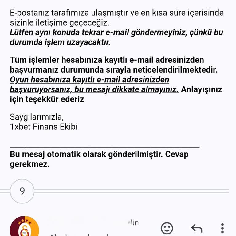 1xbet'te Kaybolan Para: Müşteri Hizmetleri Çıkmazı