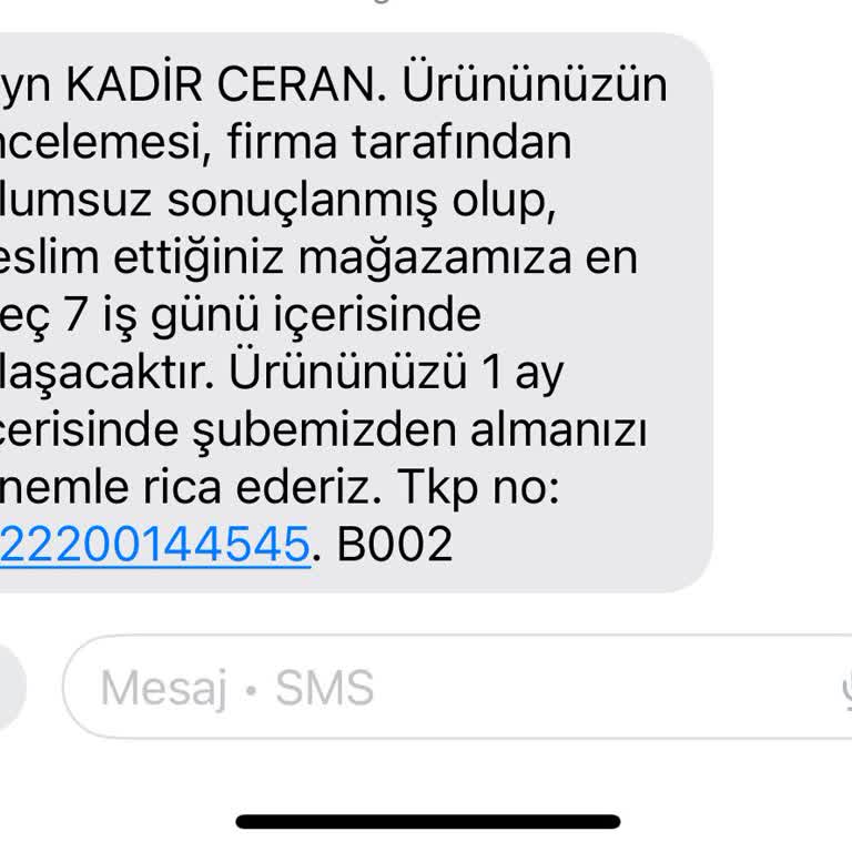İlgisiz Müşteri Hizmeti Ve Kullanıcı Hatası İddiası