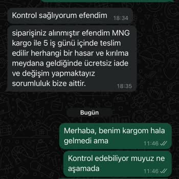 Engellenen Müşteriler Ve Teslim Edilmeyen Siparişler