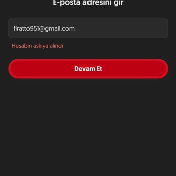 Hesabım Aniden Engellendi: Yardım Talep Ediyorum