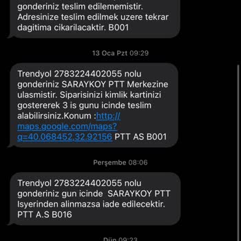 Yanlış Adrese Teslim Edilen Kargo Ve İletişim Sorunları