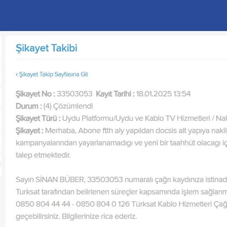 TÜRKSAT Taahhüt İhlali Ve Fiyat Artışı Sorunu