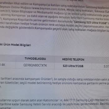 Kampanya Vaadiyle Karşılanmayan Beklentiler