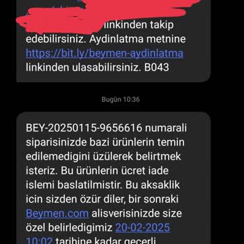 Hediye Siparişim İptal Edildi, İade Talebi Yapmadım!
