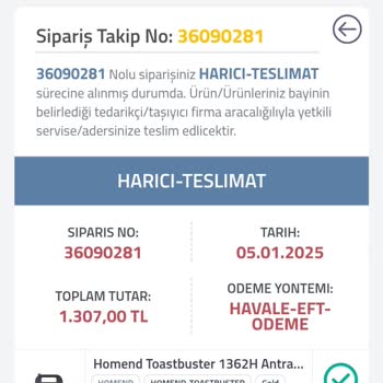 Sipariş Sonrası İletişim Sorunları