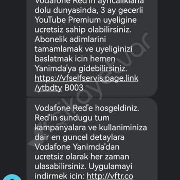 Vodafone'un Ücretsiz Kampanya Yanıltmacası