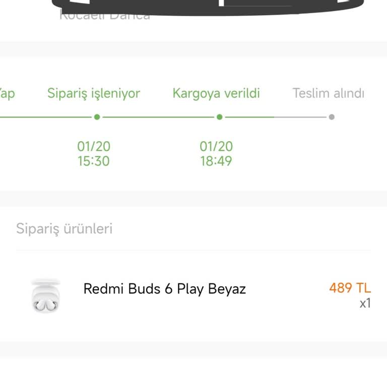 Kayıp Kargo: Redmi Buds 6 Play Teslimat Sorunu