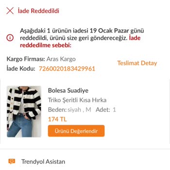 Aras Kargo Ve Trendyol Arasında İade Sorunu: Desi Belgesi Krizi