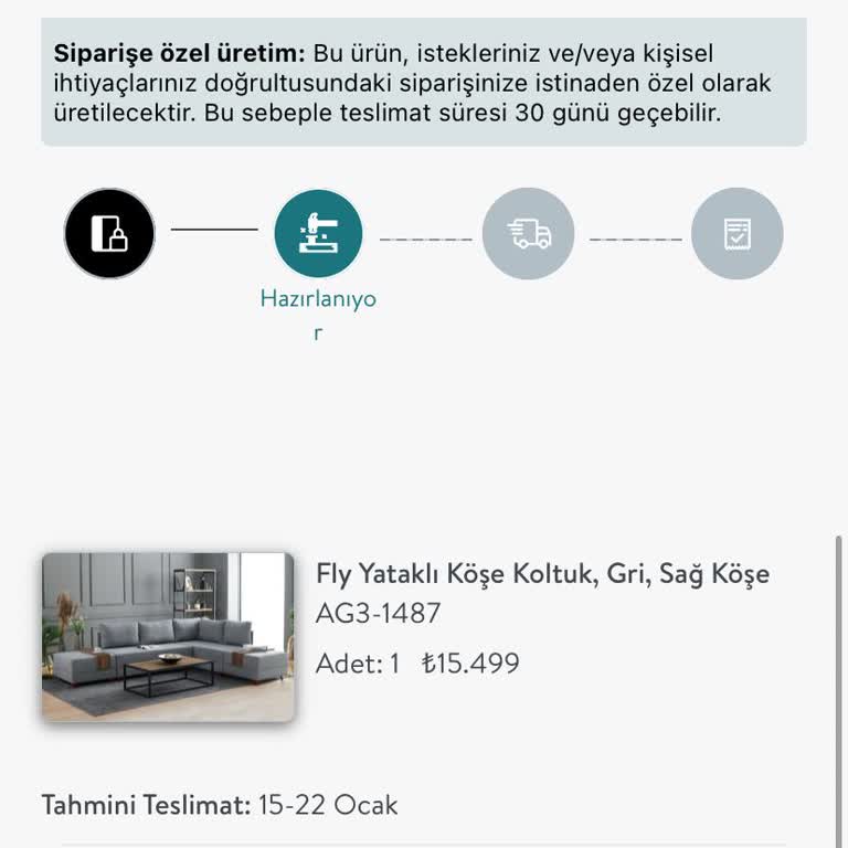 Vivense'den Sipariş Takip Sorunu Ve İletişimsizlik