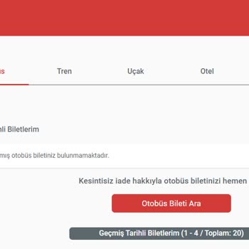 Bilet Alımında Sürekli Hata Ve Geciken İade Sorunu