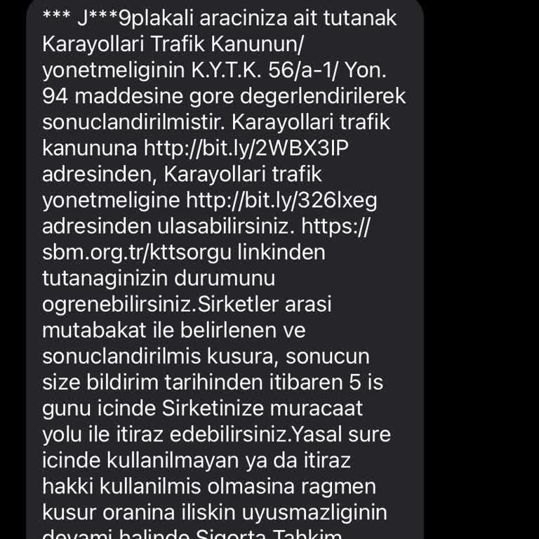 Yanlış Mesaj Gönderimi Hatası