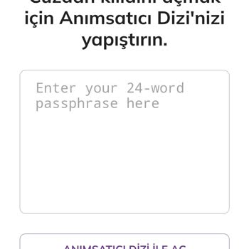 Unutulan Şifre İçin Çözüm Beklentisi