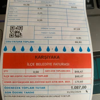 Karşıyaka Belediyesi'nden Fahiş Katı Atık Bedeli Ve Sayaç Değişikliği Ücreti
