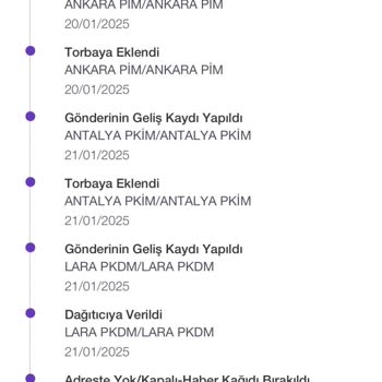 PTT Kargo Dağıtım Sorunu: Adreste Olmamıza Rağmen Teslim Edilmedi