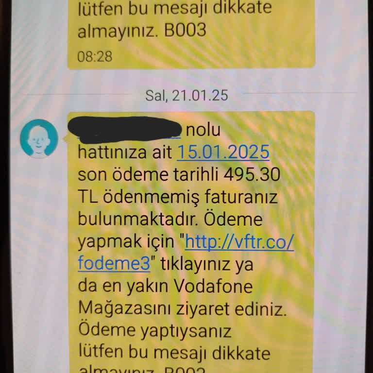 Yanlış Faturalandırma Ve Yetersiz Müşteri Hizmeti