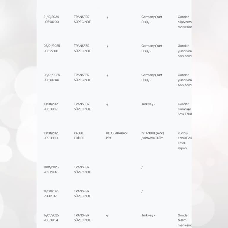 PTT Kargo Gümrükte Bekleyen Gönderim İçin Çözüm Yok