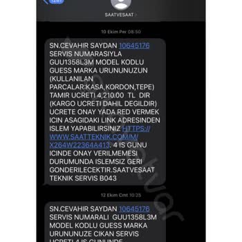 Guess Saatimdeki Kararma Sorunu Çözülmedi