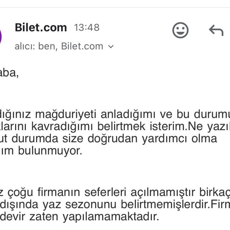 Bilet.com İle Feribot Bileti Sorunu Ve Hayal Kırıklığı