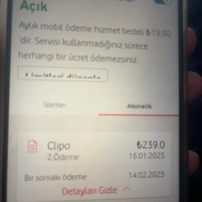 Yaşlı Annemin Faturasına Haksız Mobil Ödeme Yansıması