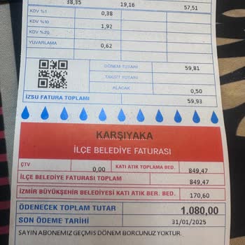Fahiş Su Faturası Ve Ekstra Ücretler